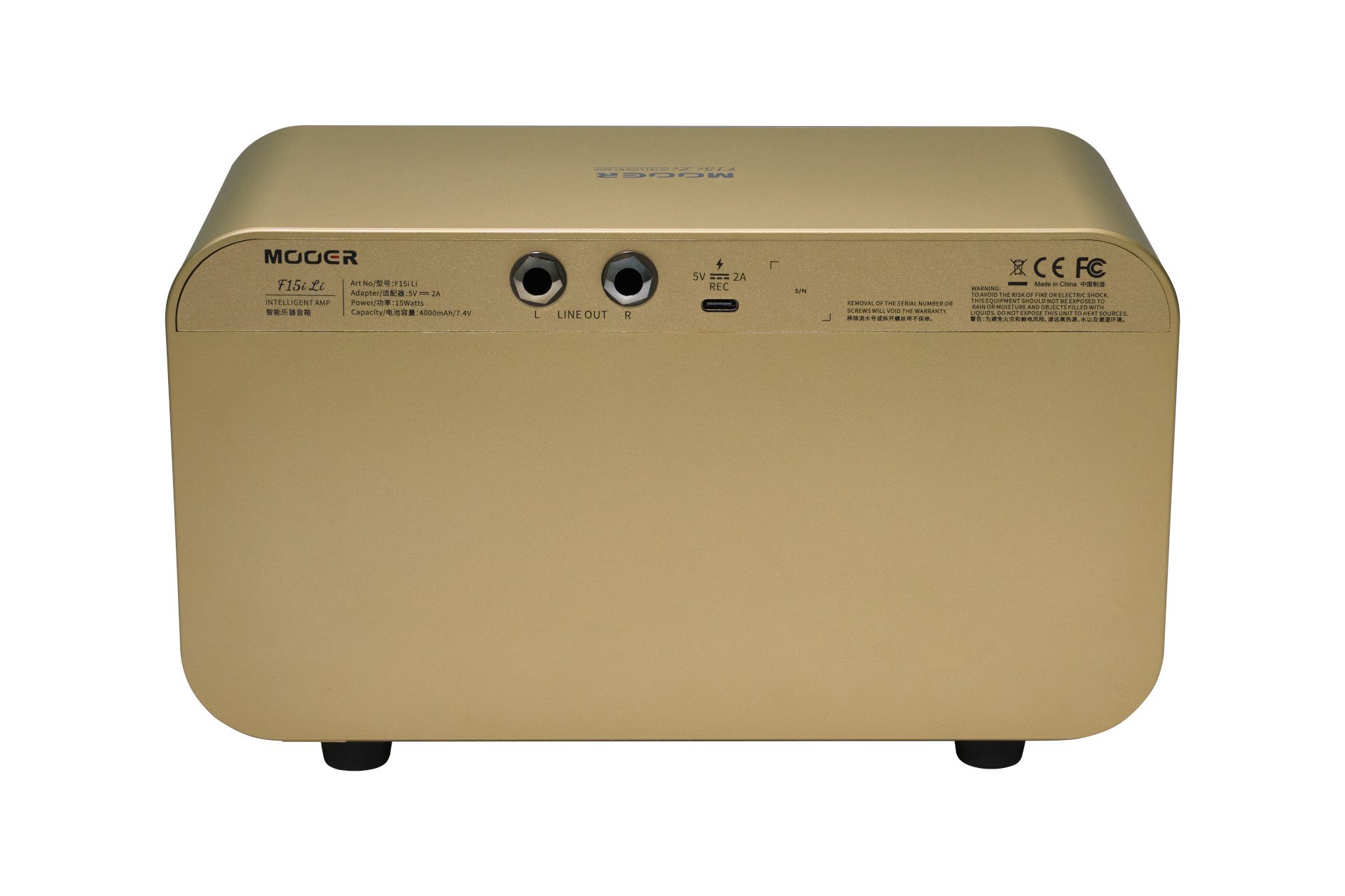 F15i Li Modeling Guitar Combo  Imperial Gold